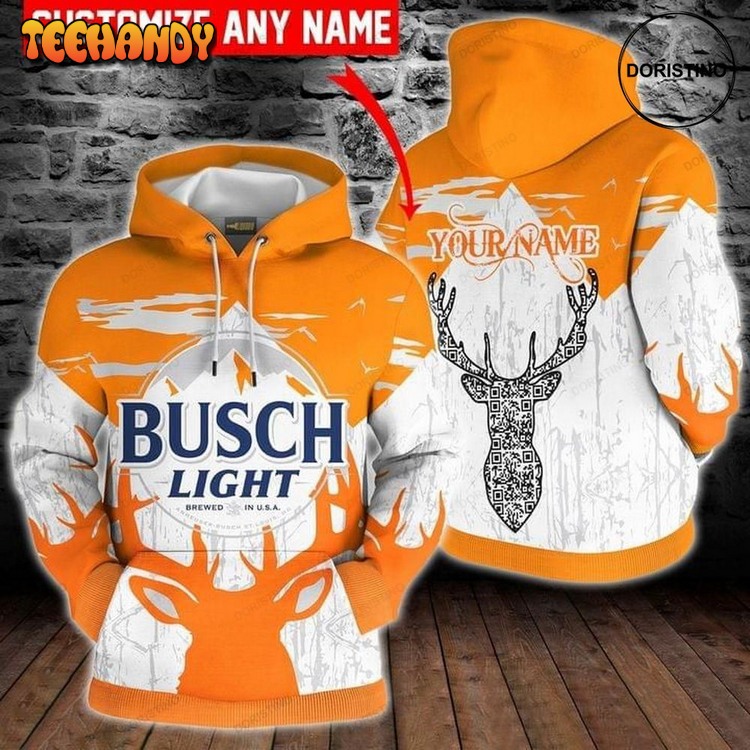 Busch Light Beer Hunter Full Ing Limited Edition Pullover 3D Hoodie