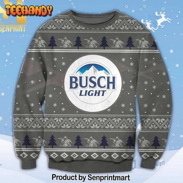 Busch Light For Christmas Gifts Ugly Xmas Sweater