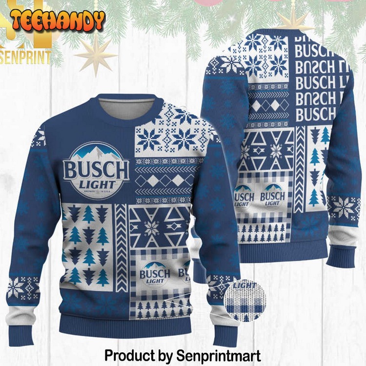 Busch Light Ugly Xmas Sweater