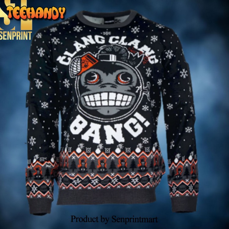 Call of Duty Monkey Bomb Ugly Christmas Ugly Xmas Sweater