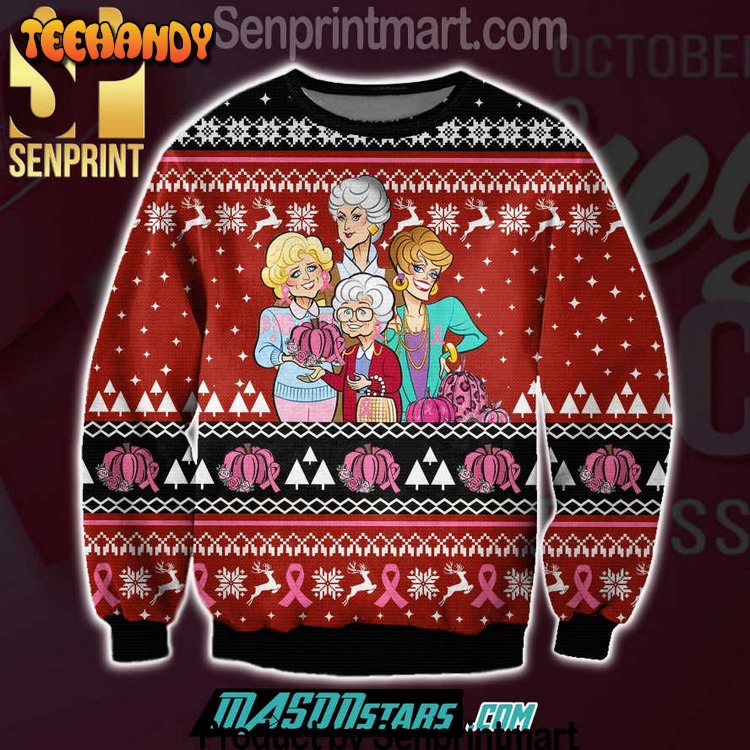 Cancer Wool Blend Ugly Xmas Sweater