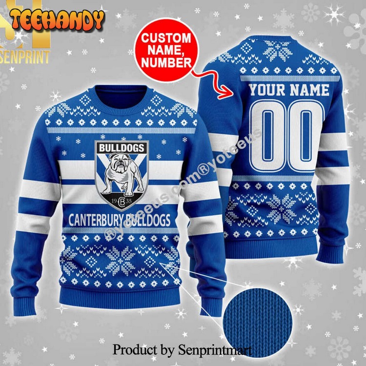 Canterbury Bulldogs Ugly Xmas Sweater