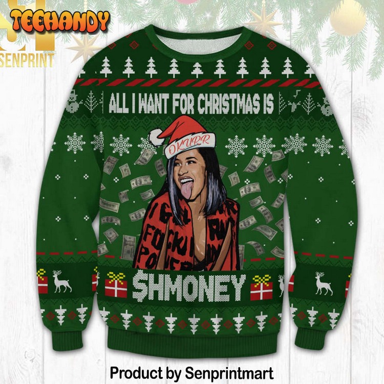 Cardi B Meme For Christmas Gifts Ugly Xmas Sweater