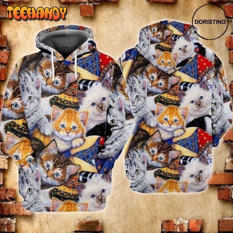 Cats Limited Edition Pullover 3D Hoodie