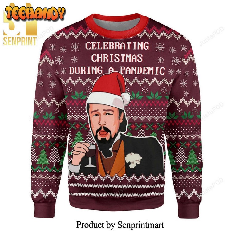 Celebrating Christmas During Pandemic Leo Meme Django Ugly Sweater