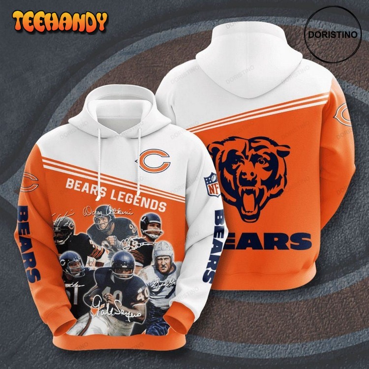 Chicago Bears 3d Limited Edition Pullover 3D Hoodie