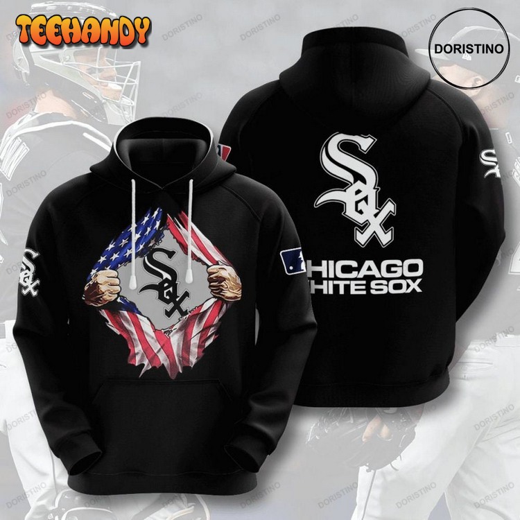 Chicago White Sox 3d Vp1tt All Over Print Pullover 3D Hoodie