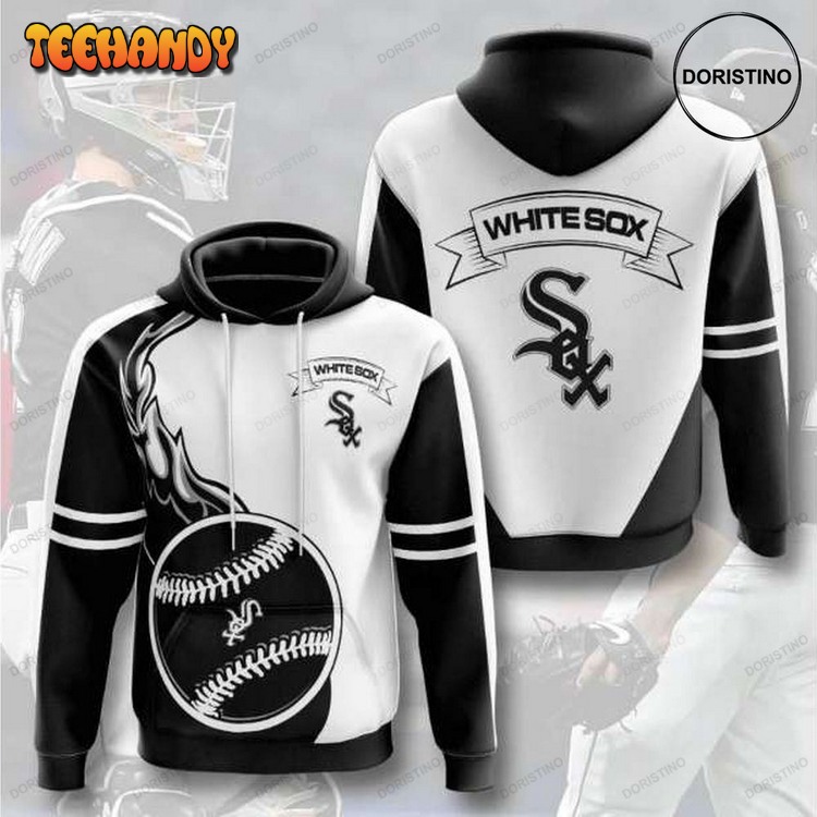 Chicago White Sox Black And White Limited Edition Pullover 3D Hoodie