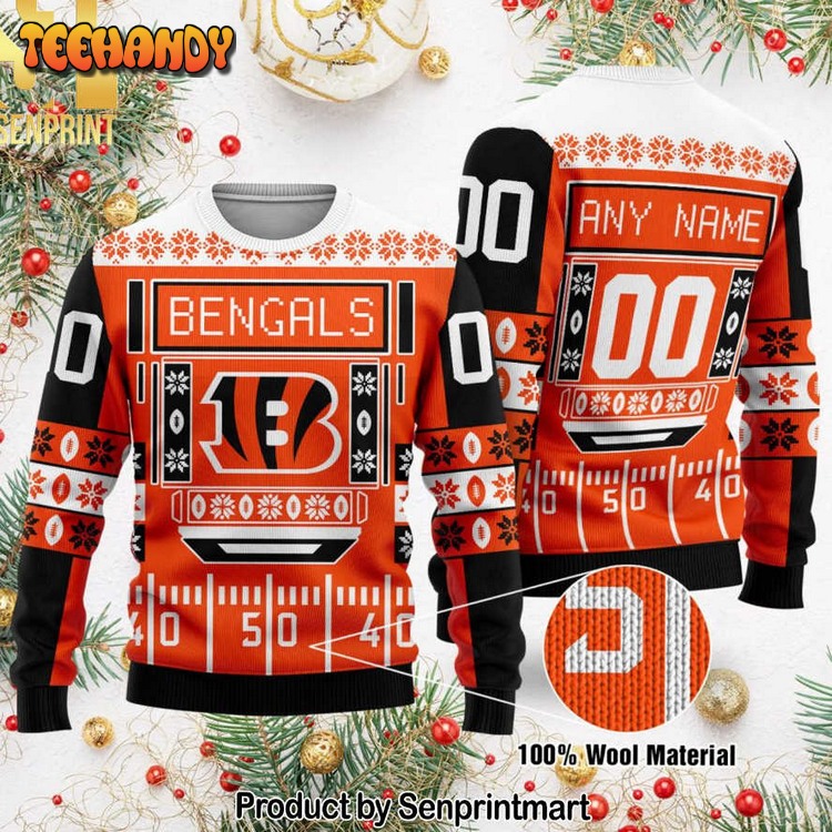 Cincinnati Bengals NFL Ugly Xmas Sweater