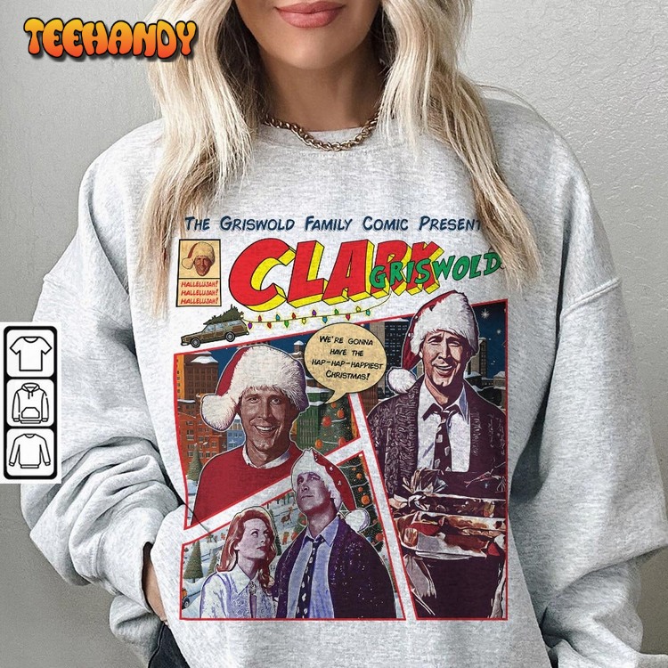 Clark Griswold Comic Shirt, Return of Legends Clark Griswold Unisex Sweatshirt