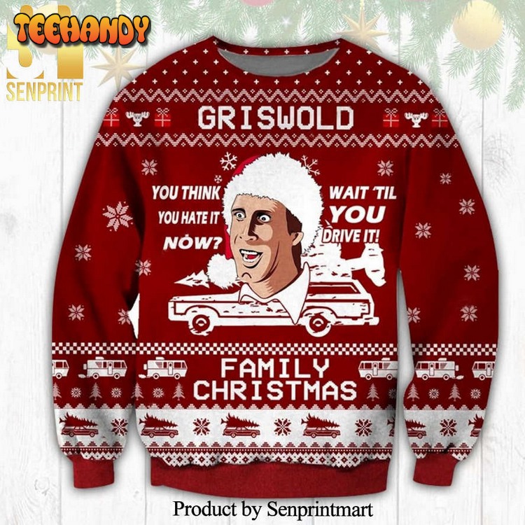 Clark Griswold Family National Lampoon’s Christmas Vacation Ugly Xmas Sweater