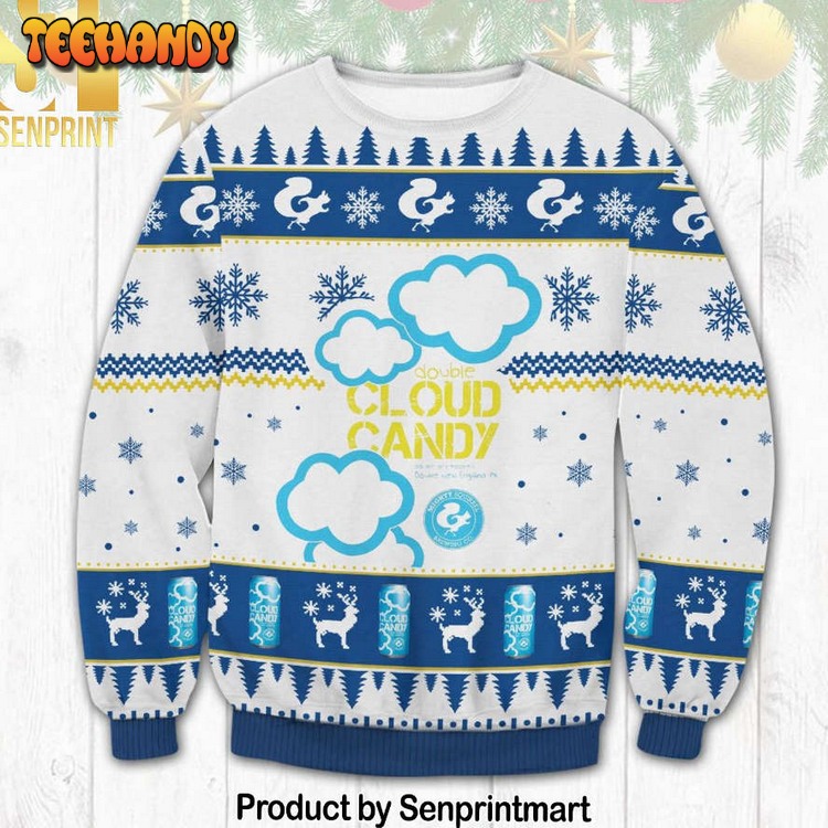 Cloud Candy IPA For Christmas Gifts 3D Printed Ugly Xmas Sweater