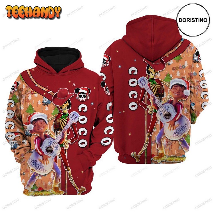 Coco Christmas Limited Edition Pullover 3D Hoodie