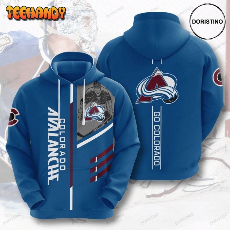 Colorado Avalanche 3d Limited Edition Pullover 3D Hoodie