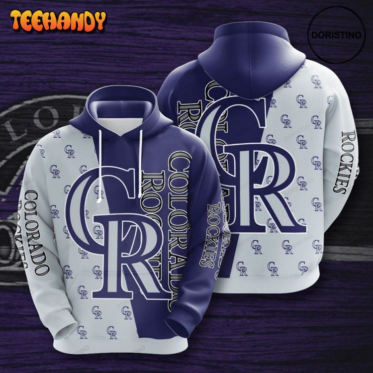 Colorado Rockies v7 Pullover 3D Hoodie