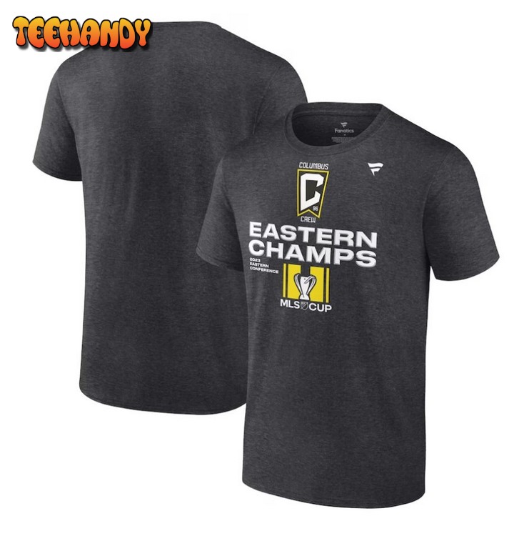 Columbus Crew 2023 MLS Eastern Conference Champions Locker Room T-Shirt