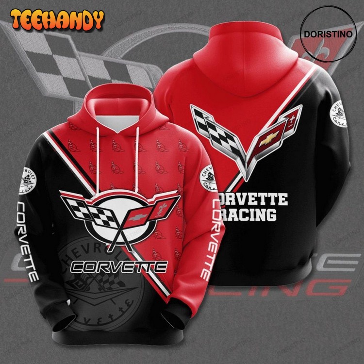 Corvette 3d Es6uv All Over Print Pullover 3D Hoodie