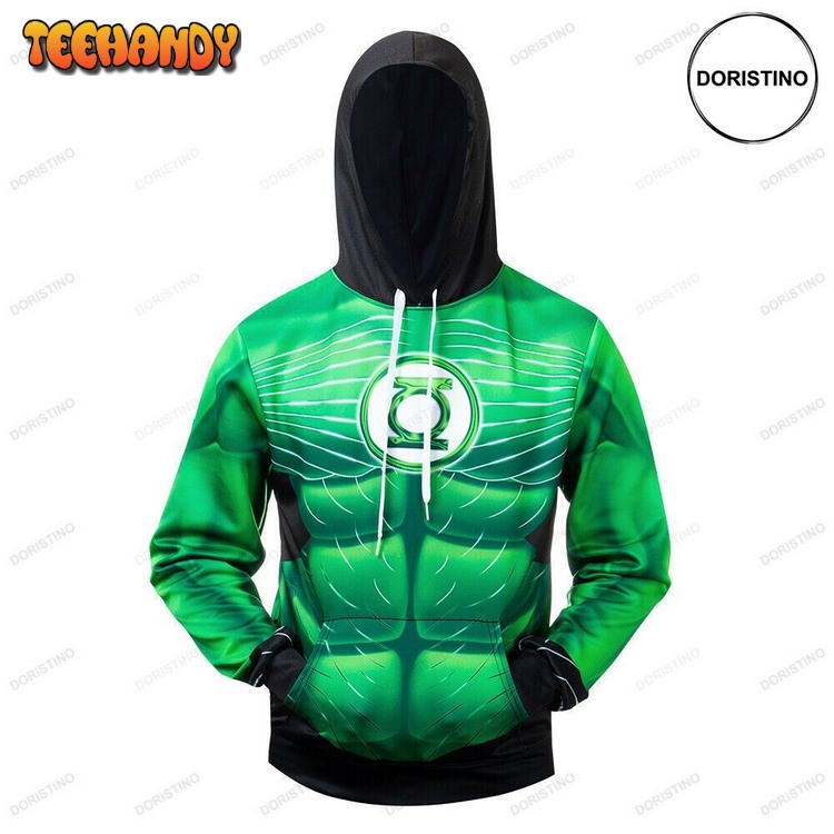 Costume Green Lantern Power Suit Limited Edition Pullover 3D Hoodie