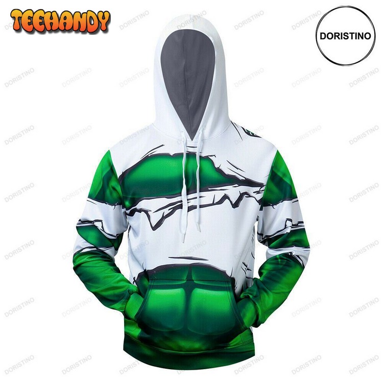 Costume Hulk Ripped Suit Awesome Pullover 3D Hoodie