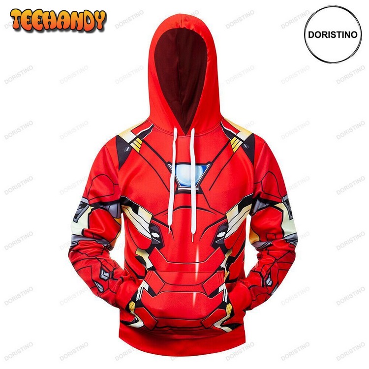 Costume Iron Mark Man Battle Suit Limited Edition Pullover 3D Hoodie