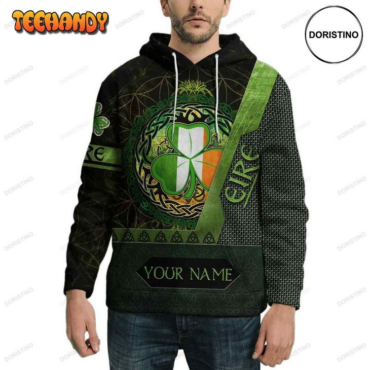 Custom Name Irish Limited Edition Pullover 3D Hoodie