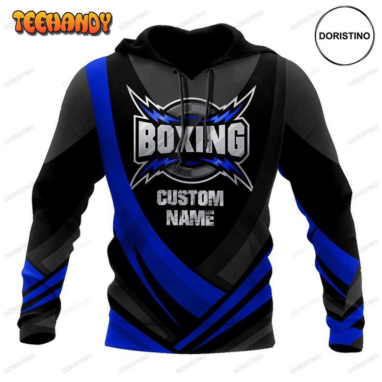 Customize Name Boxing Ed Pullover 3D Hoodie