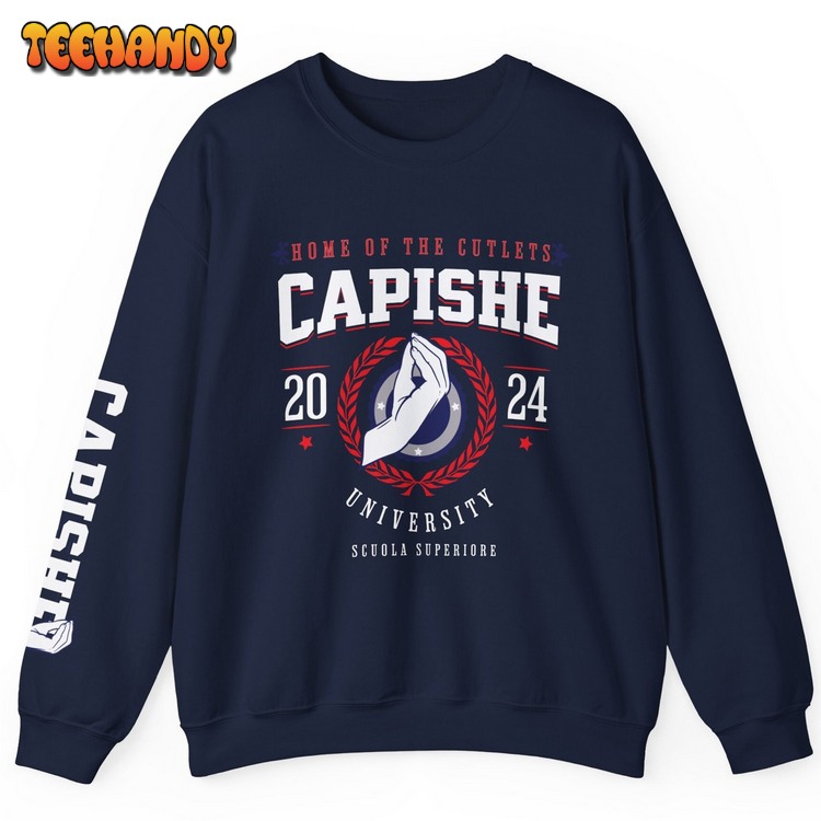 Cutlets Shirt, Capishe University NY Football Shirt, Sweatshirt