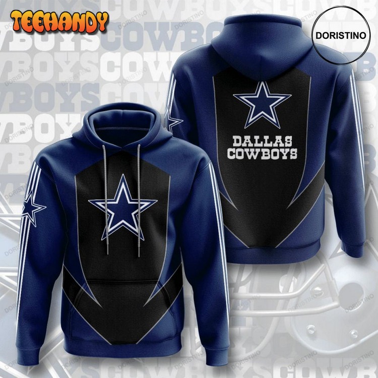 Dallas Cowboys 3d All Over Print Pullover 3D Hoodie