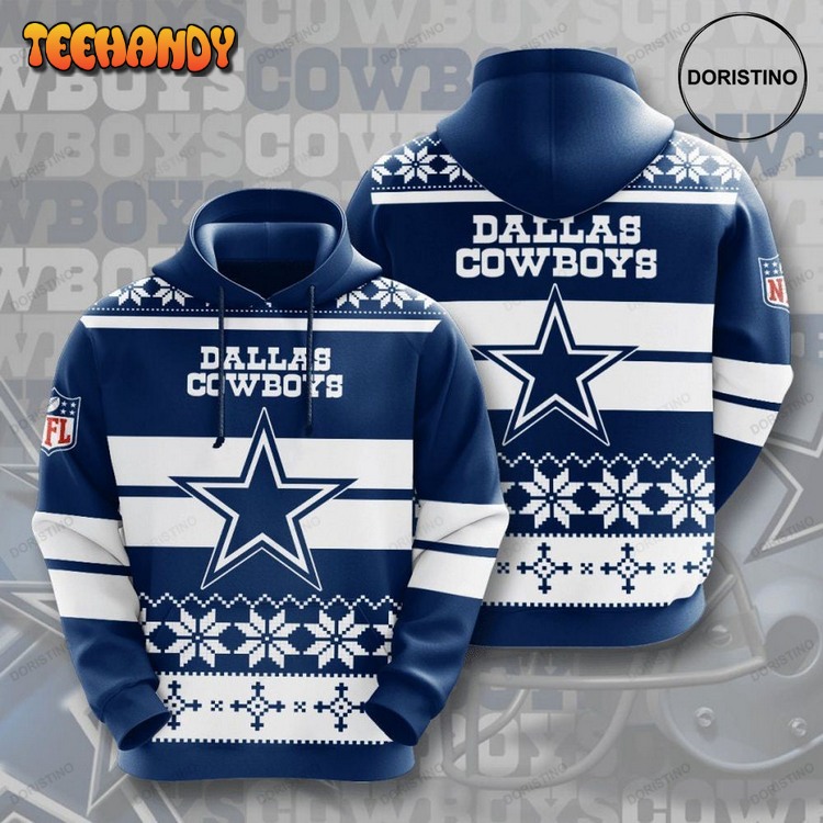 Dallas Cowboys 3d Iu3rs Awesome Pullover 3D Hoodie