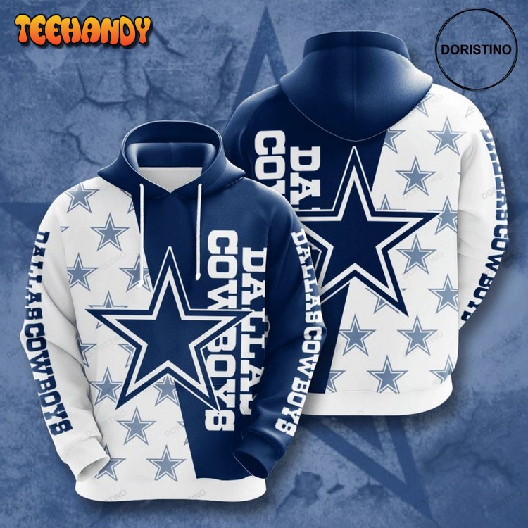 Dallas Cowboys 3d Obxg3 Awesome Pullover 3D Hoodie