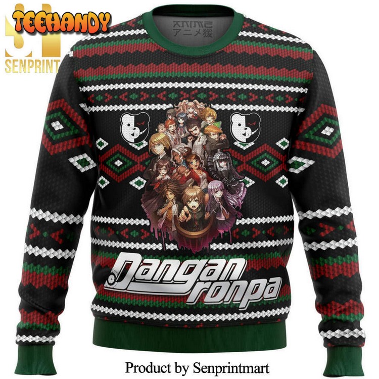 Danganronpa Alt Knitted Ugly Xmas Sweater