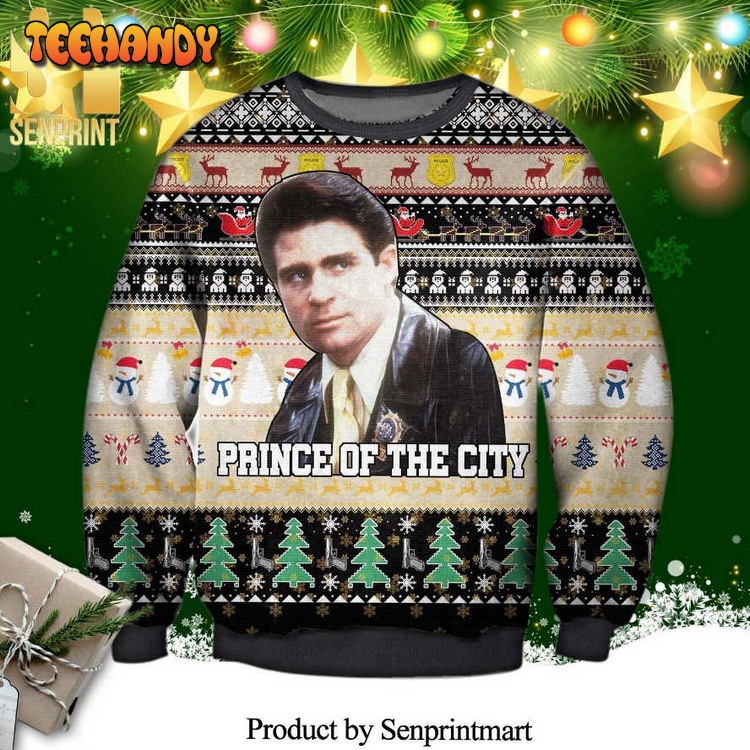 Daniel Ciello Prince Of The City Knitted Ugly Xmas Sweater