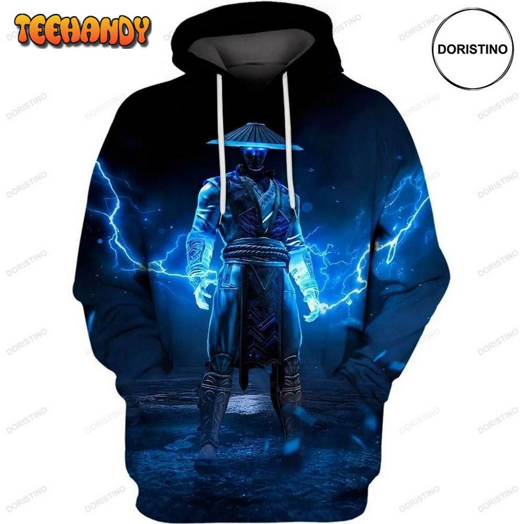 Dark Raiden Mortal Kombat All Over Print Pullover 3D Hoodie