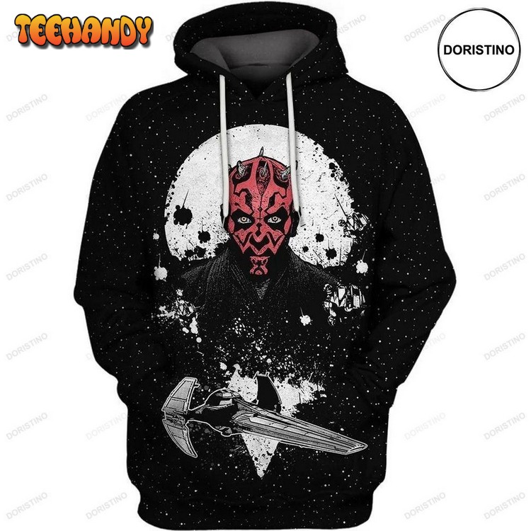 Darth Maul Scimitar Star Wars Awesome Pullover 3D Hoodie