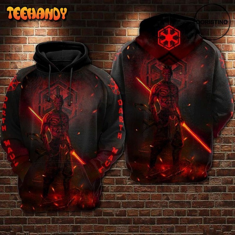 Darth Maul Sith Lord Star Wars Awesome Pullover 3D Hoodie