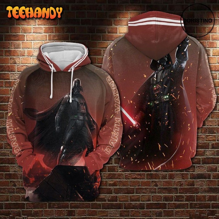 Darth Vader Star Wars V2 All Over Print Pullover 3D Hoodie