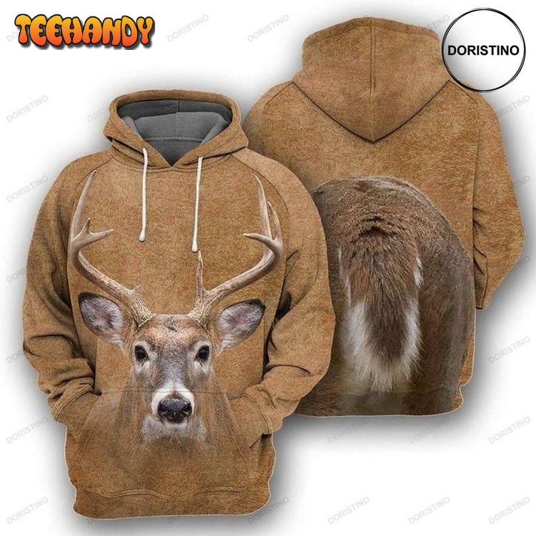 Deer Animals Full Ing Limited Edition Pullover 3D Hoodie