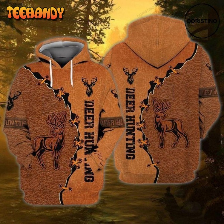 Deer Hunting 5 All Over Print Pullover 3D Hoodie