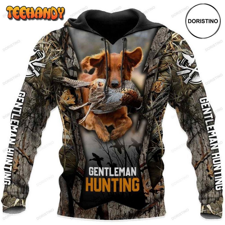 Deer Hunting All Over Print Pullover 3D Hoodie