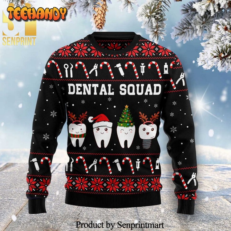 Dental Squad Knitted v2 Ugly Xmas Sweater