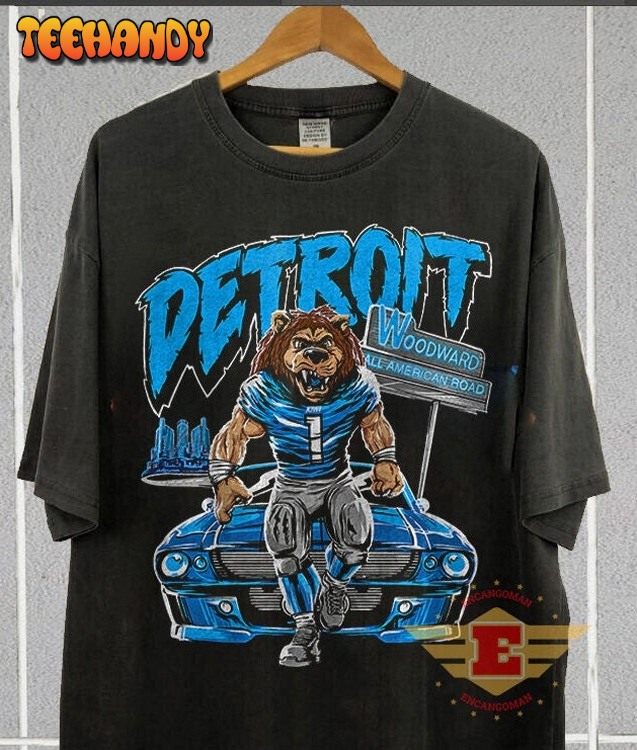 Detroit Football Football Shirt For Fan