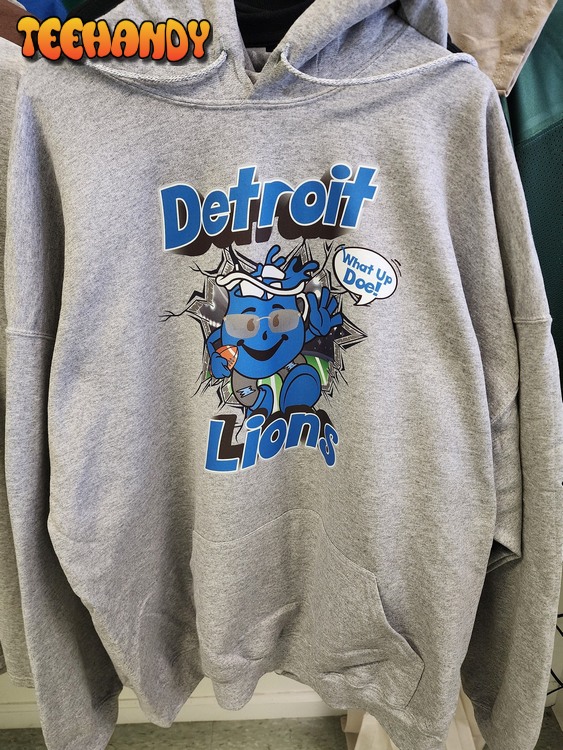 Detroit Lions Kool-Aid Hoodie Sweatshirt