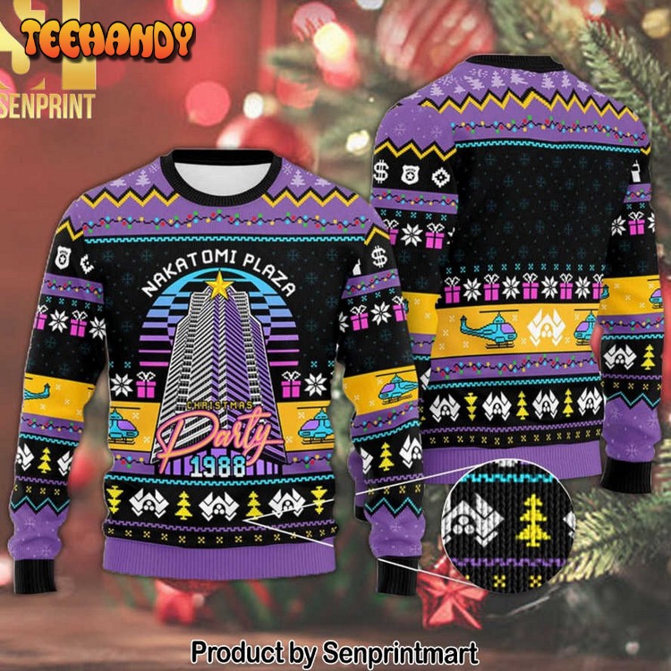 Die Hard For Christmas Gifts 3D Printed Ugly Xmas Sweater