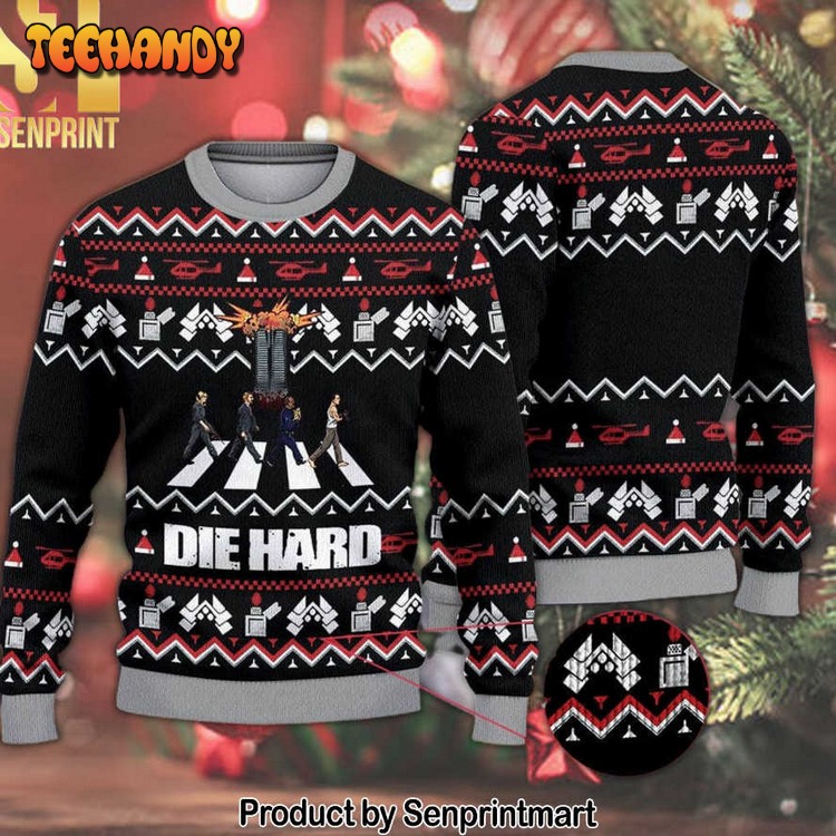 Die Hard Ugly Xmas Wool Ugly Xmas Sweater