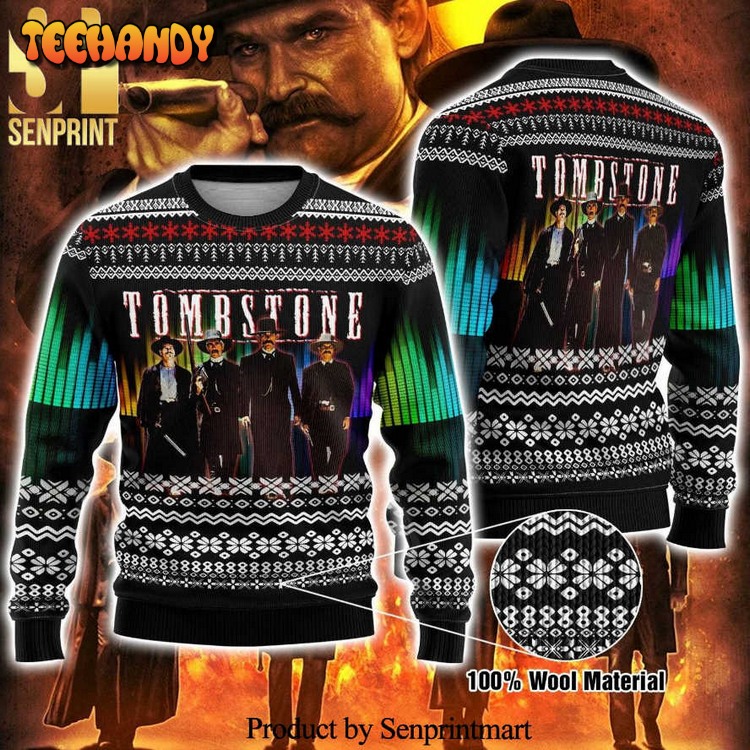 Doc Holliday Johnny Ringo Johnny Tyler Tombstone Ugly Xmas Sweater