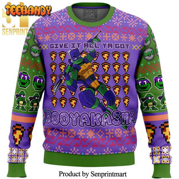 Donatello Rise Of The Teenage Mutant Ninja Turtles Ugly Xmas Sweater