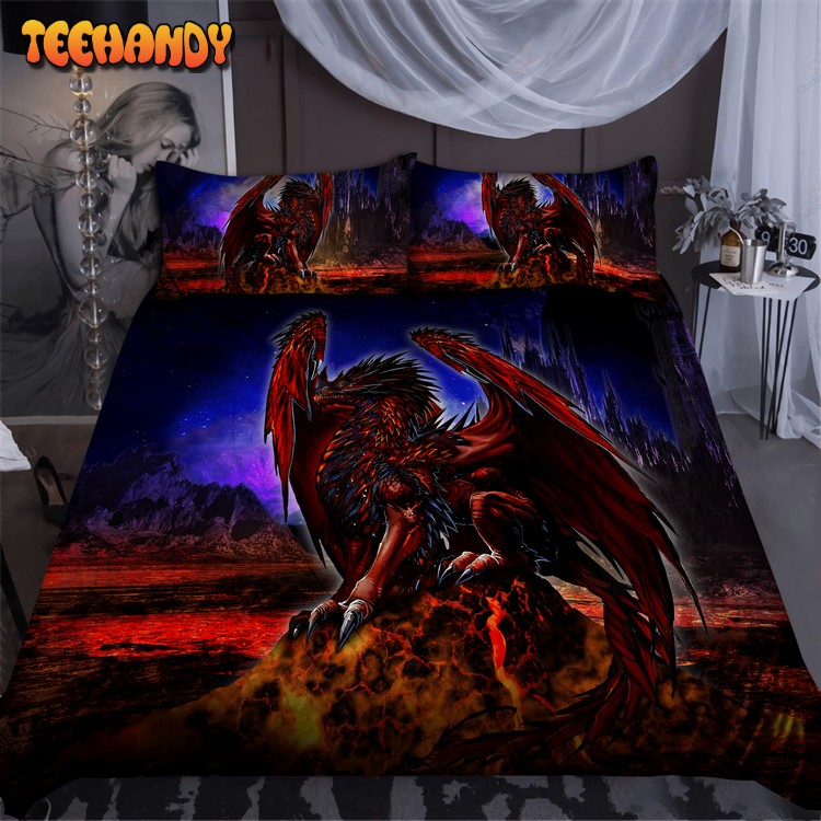 Dragon Power Bed Sheets Duvet Cover Bedding Sets