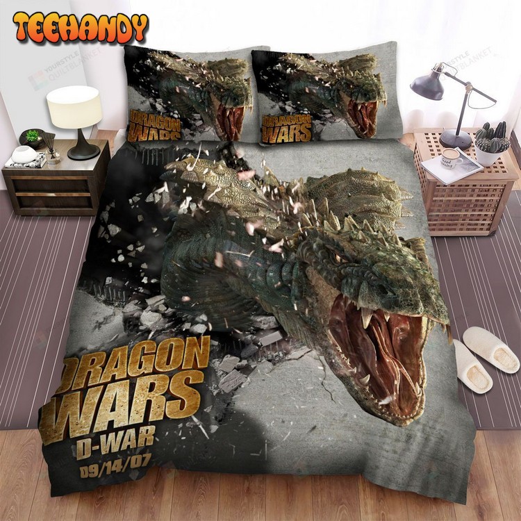 Dragon Wars D-War Scary Dragon Movie Poster Bedding Sets