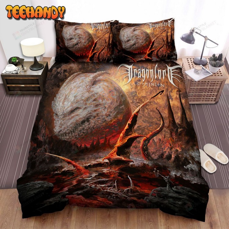 Dragonforce Band Dominion Album Cover Spread Bedding Sets