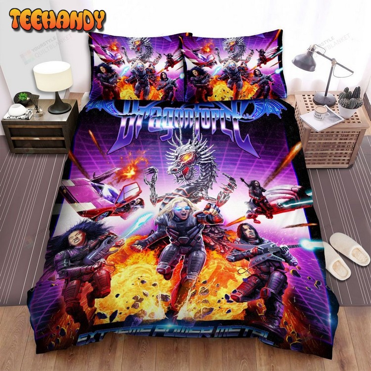 Dragonforce Band Extreme Power Metal Album Cover Bedding Sets